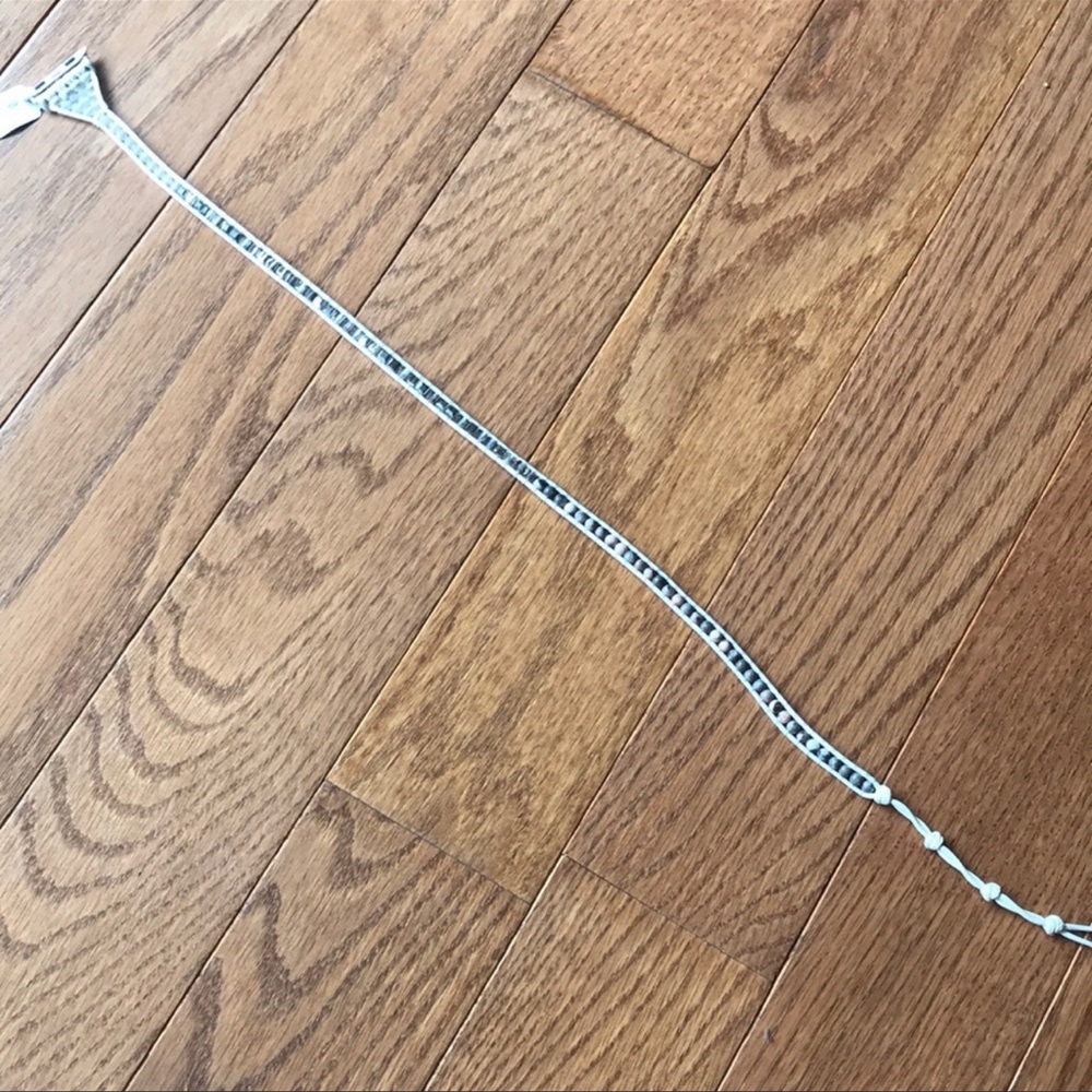 Snake branded choker necklace